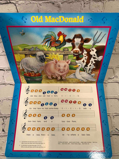 Nursery Songs Piano Book w/ Electric Piano