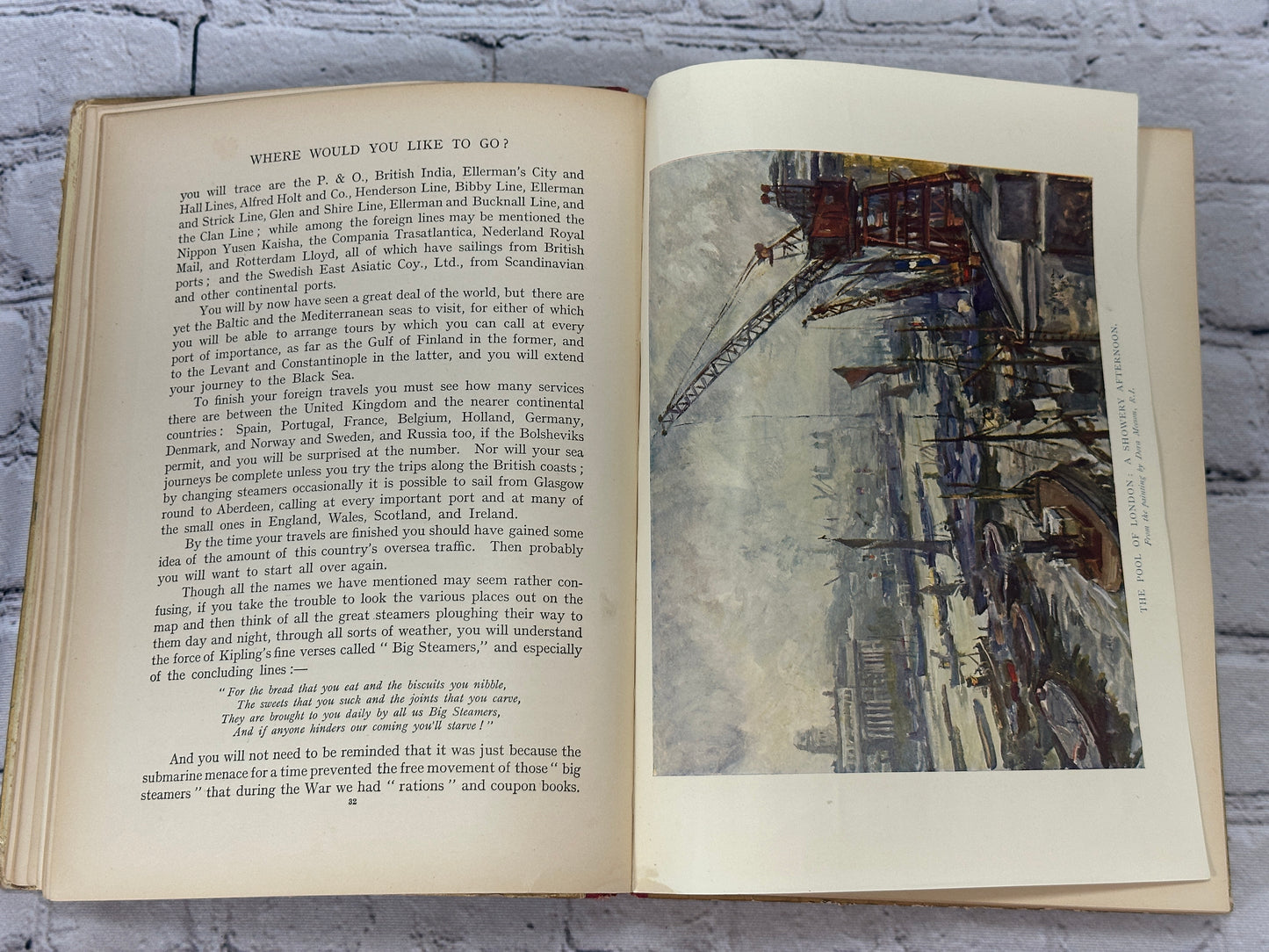 The Wonder Book of Ships Golding [12th Edition · Circa 1926]