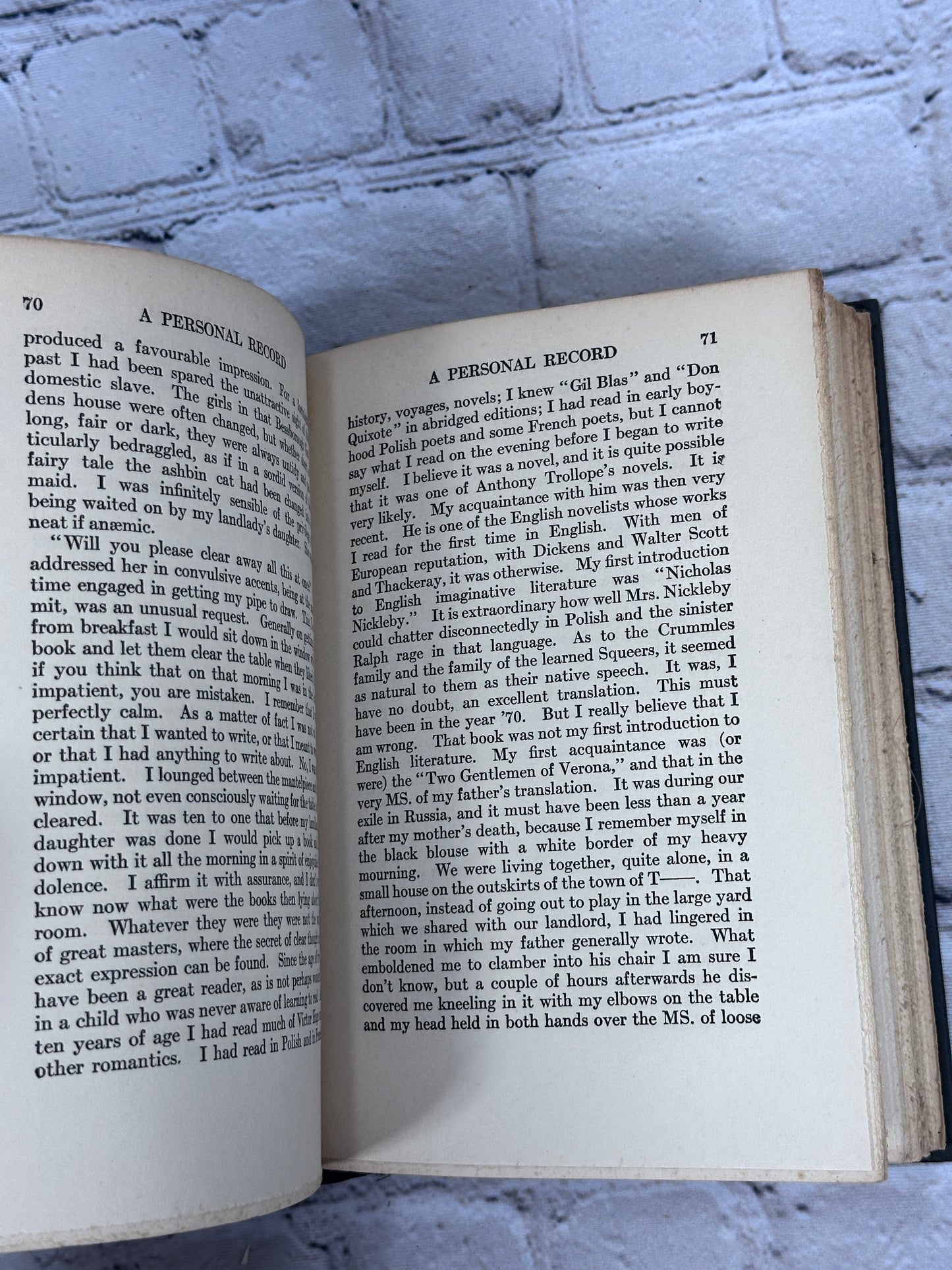 A Personal Record ··· The Shadow Line By Joseph Conrad [Malay Edition · 1931]