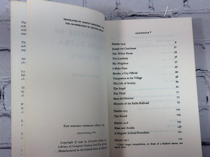 Diaries of Franz Kafka (1910-1913) & (1914 - 1923)