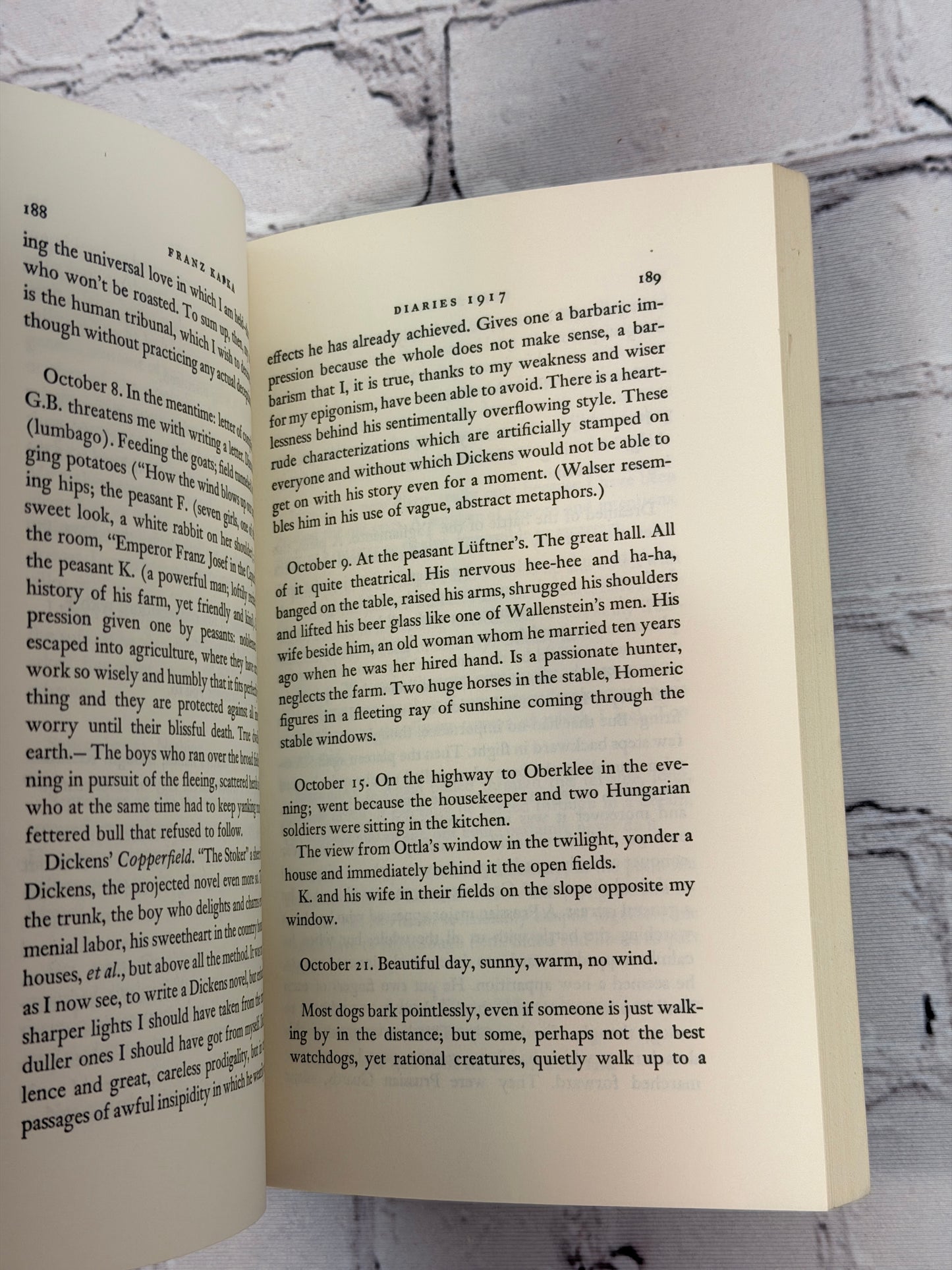 Diaries of Franz Kafka (1910-1913) & (1914 - 1923)