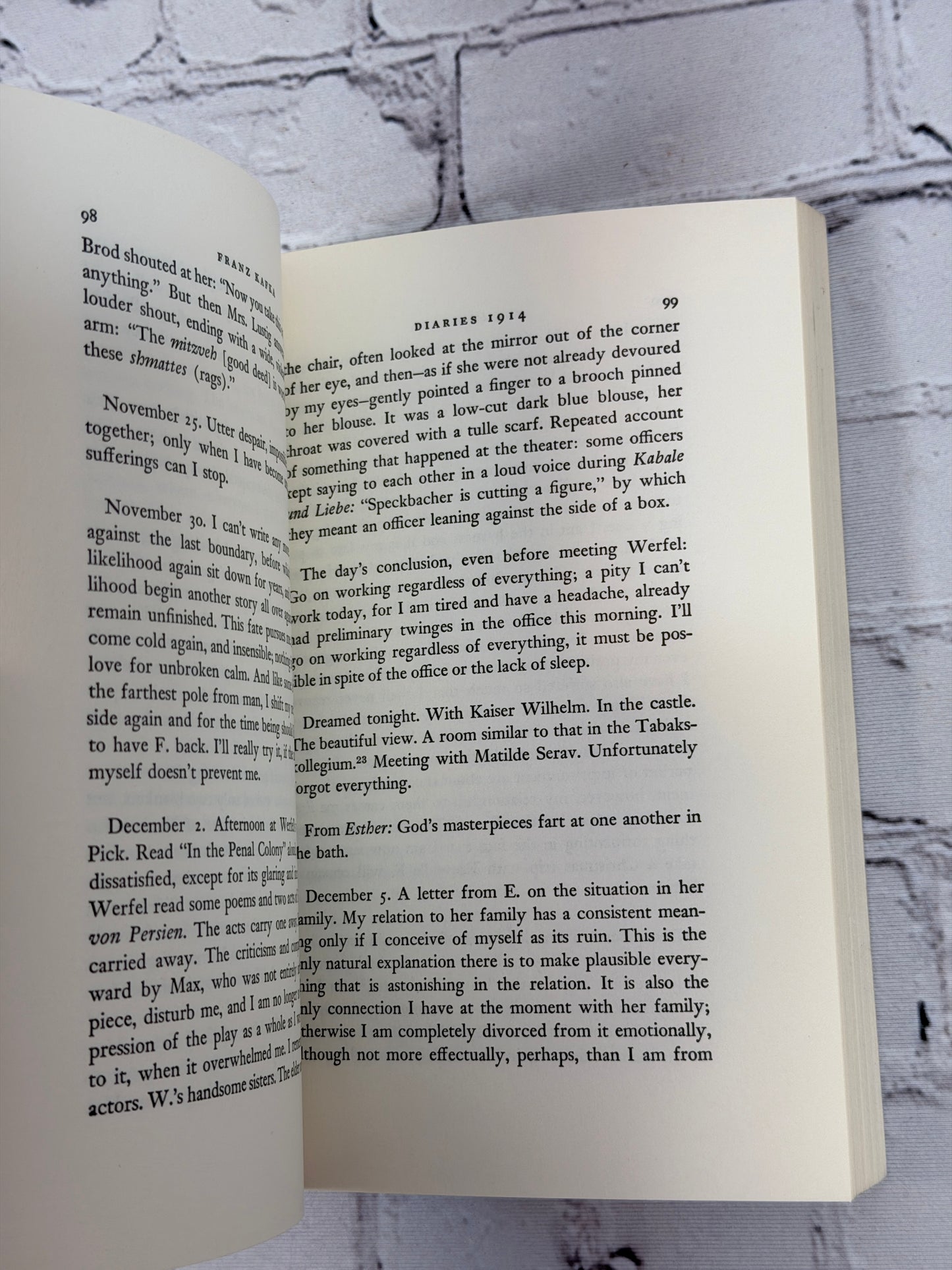 Diaries of Franz Kafka (1910-1913) & (1914 - 1923)