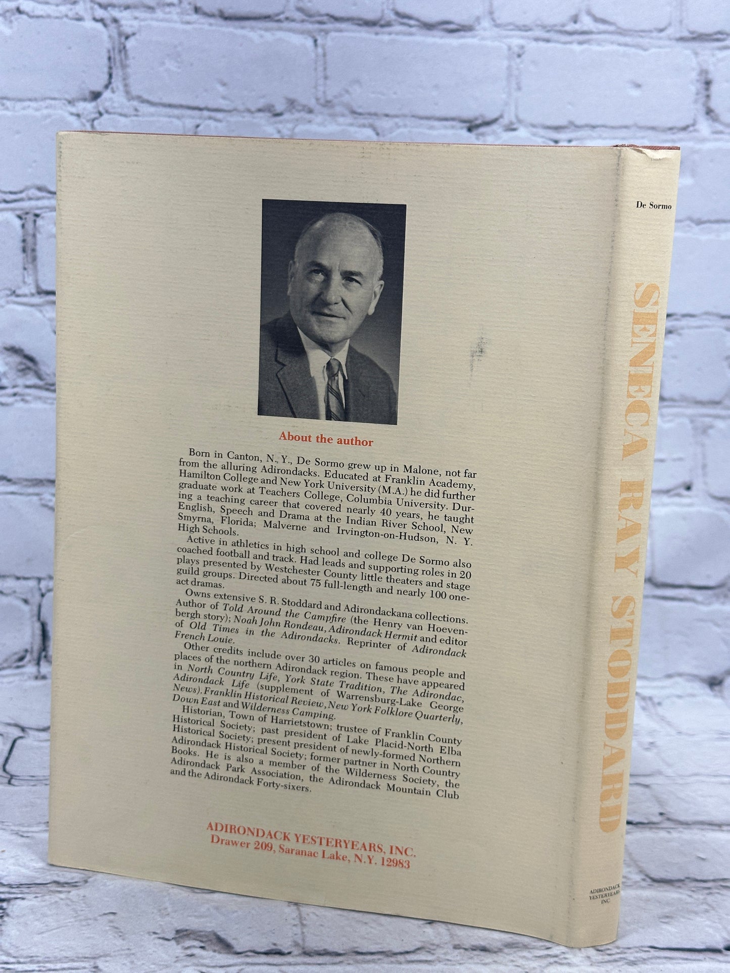 Seneca Ray Stoddard: Versatile Camera - Artist by De Sormo [Signed · 1st Ed.]