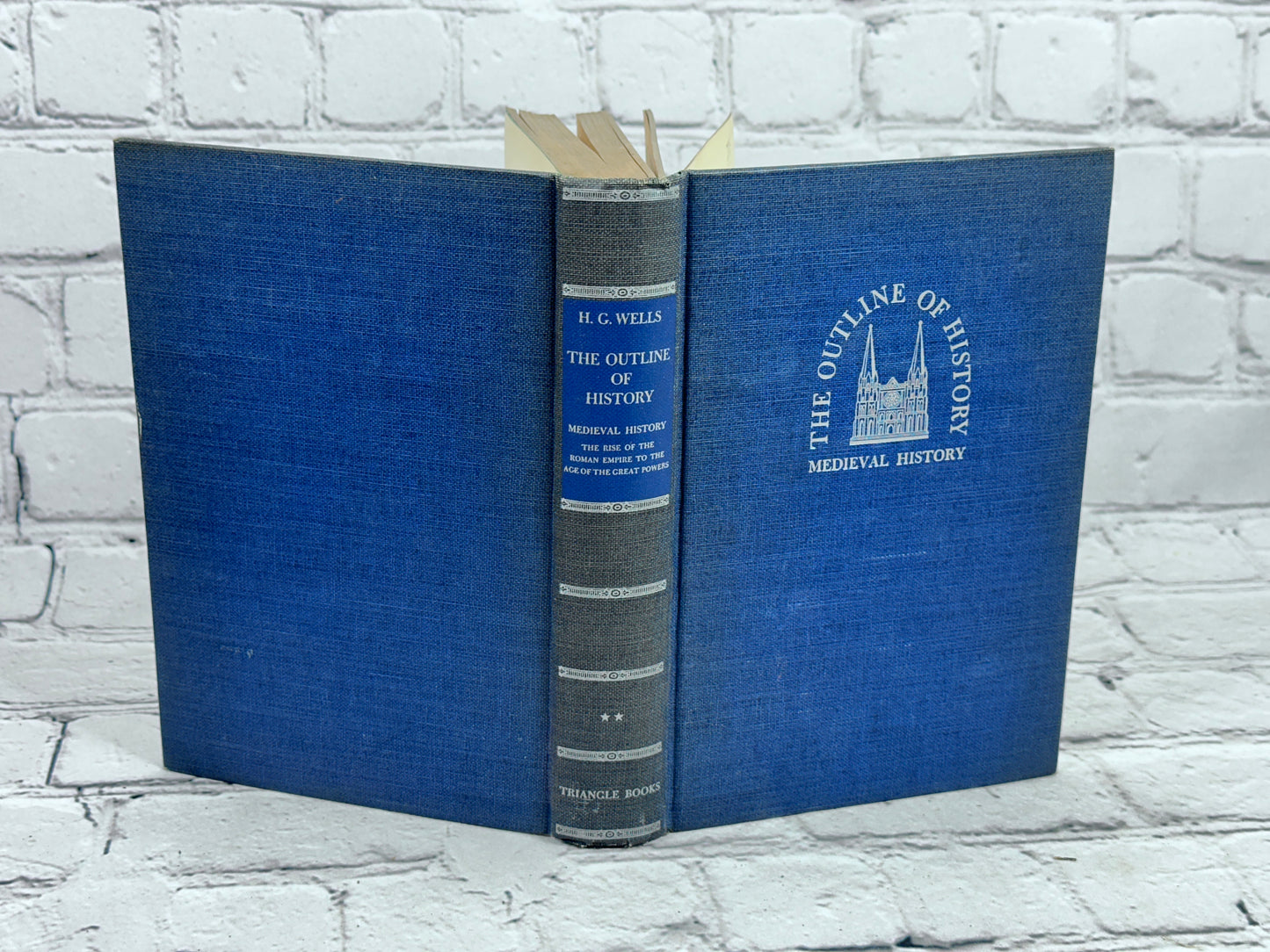 H.G. Wells Outline of History [Enlarged Revised · 3 Volume Set · 1940-1941 Ed.]