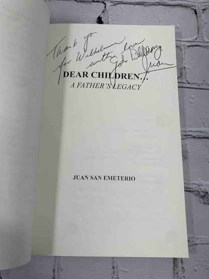 Dear Childern...A Father's Legacy (Signed)