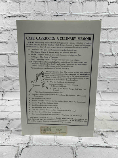 Cafe Capriccio: A Culinary Memoir (Signed)
