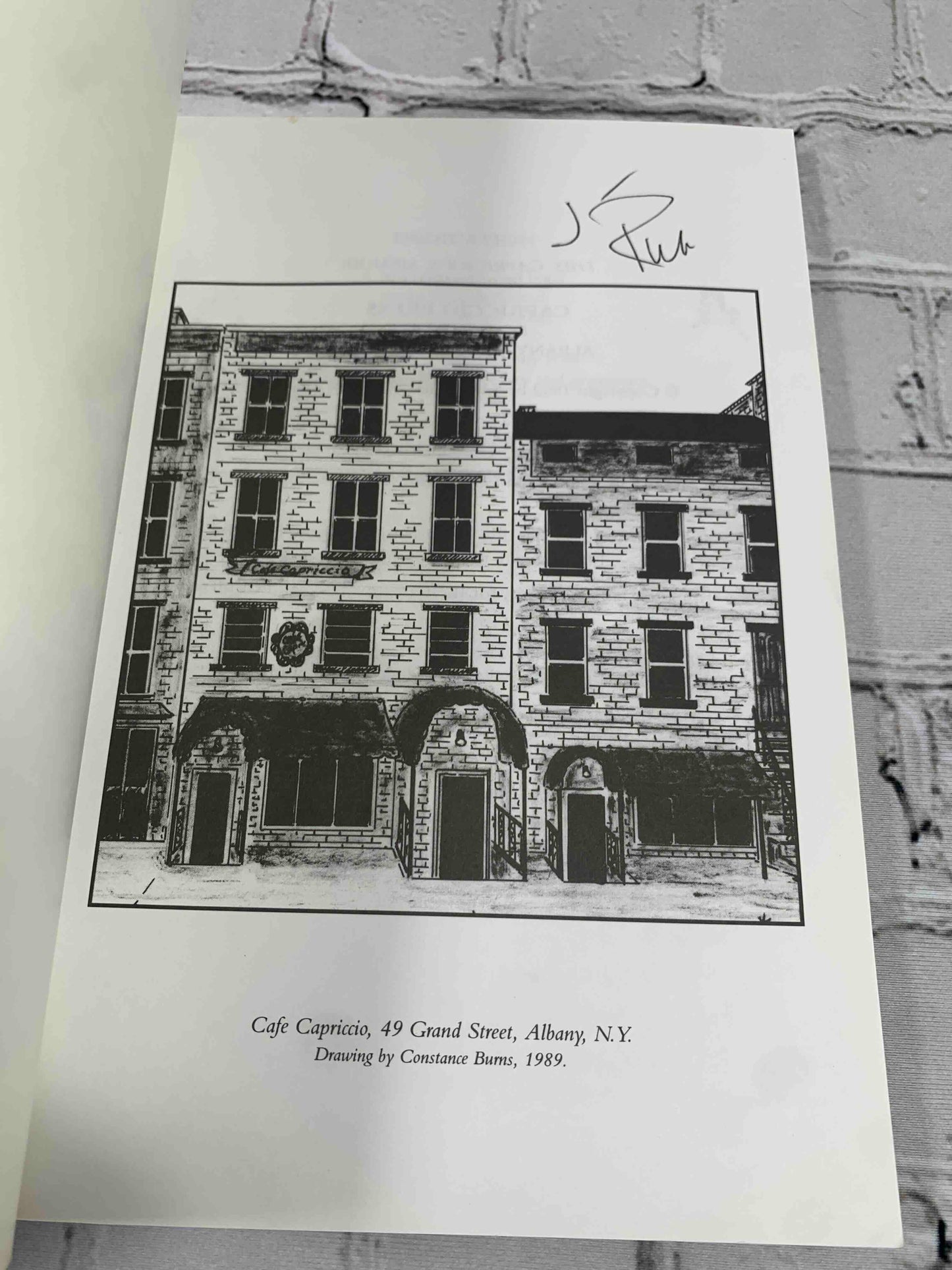 Cafe Capriccio: A Culinary Memoir (Signed)