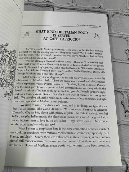 Cafe Capriccio: A Culinary Memoir (Signed)
