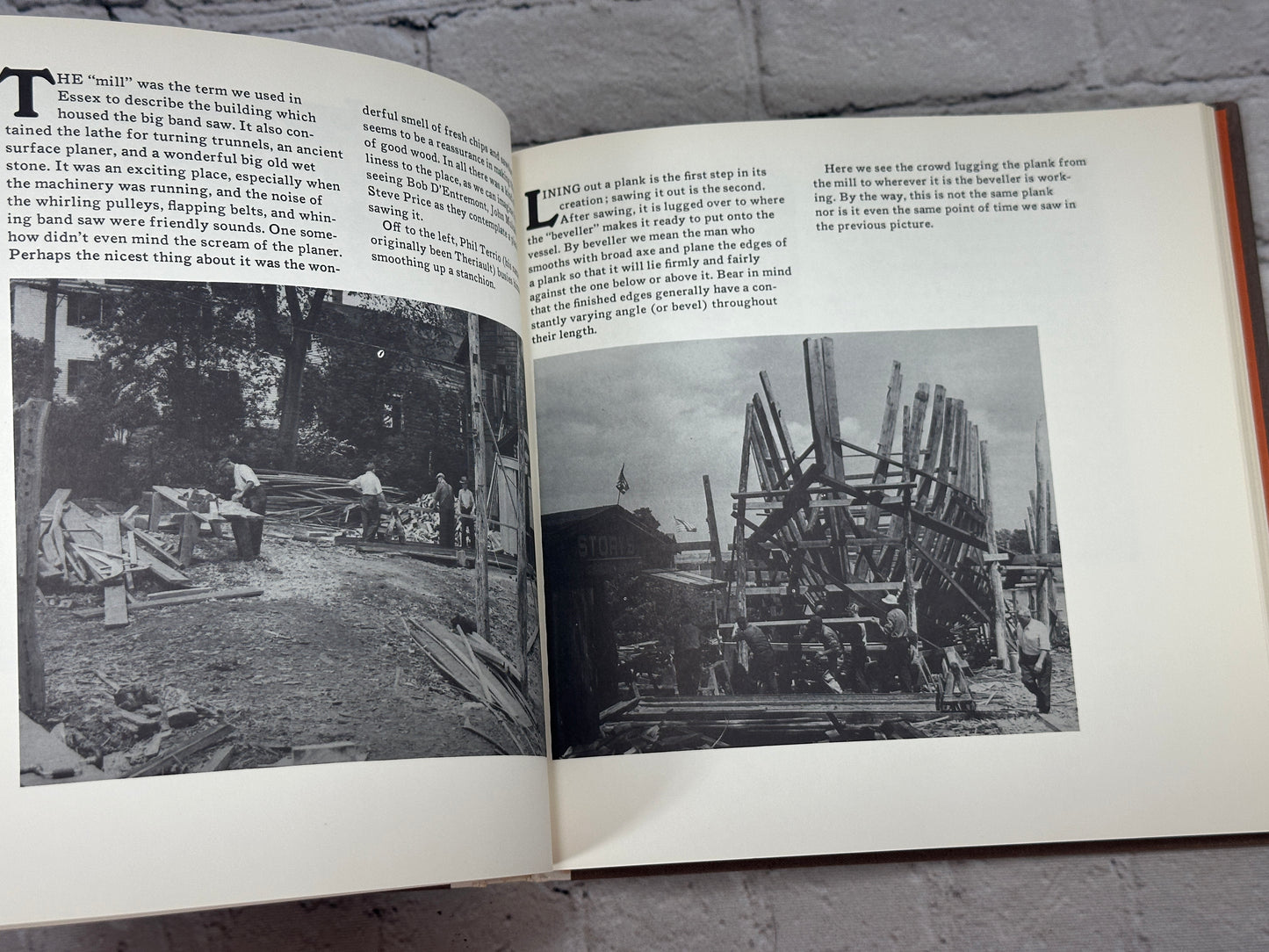 The Building of a Wooden Ship by Dana A. Story [First Edition · 1971]