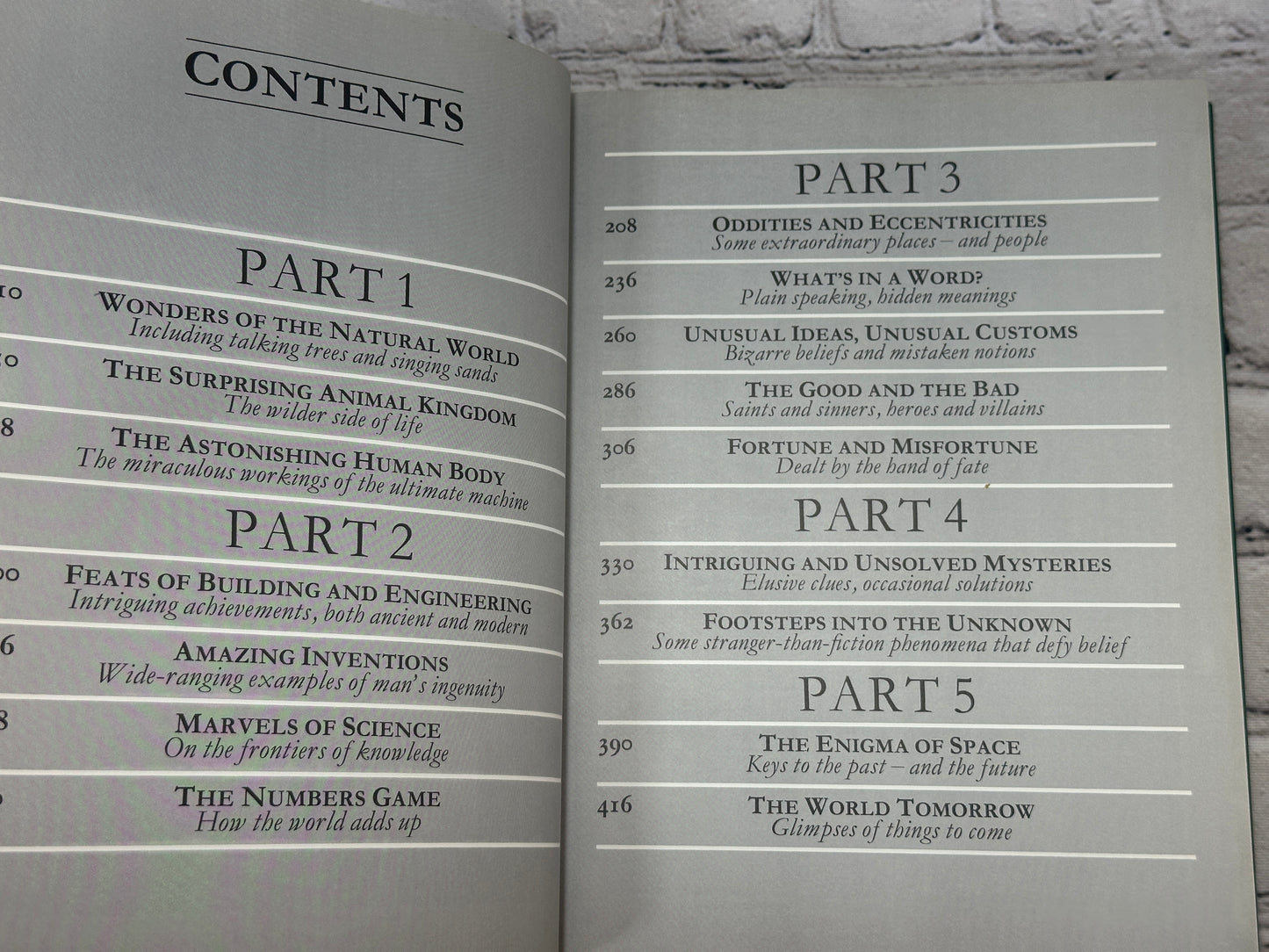 Reader’s Digest. Facts & Fallacies: Stories of the Strange and Unusual [1988]