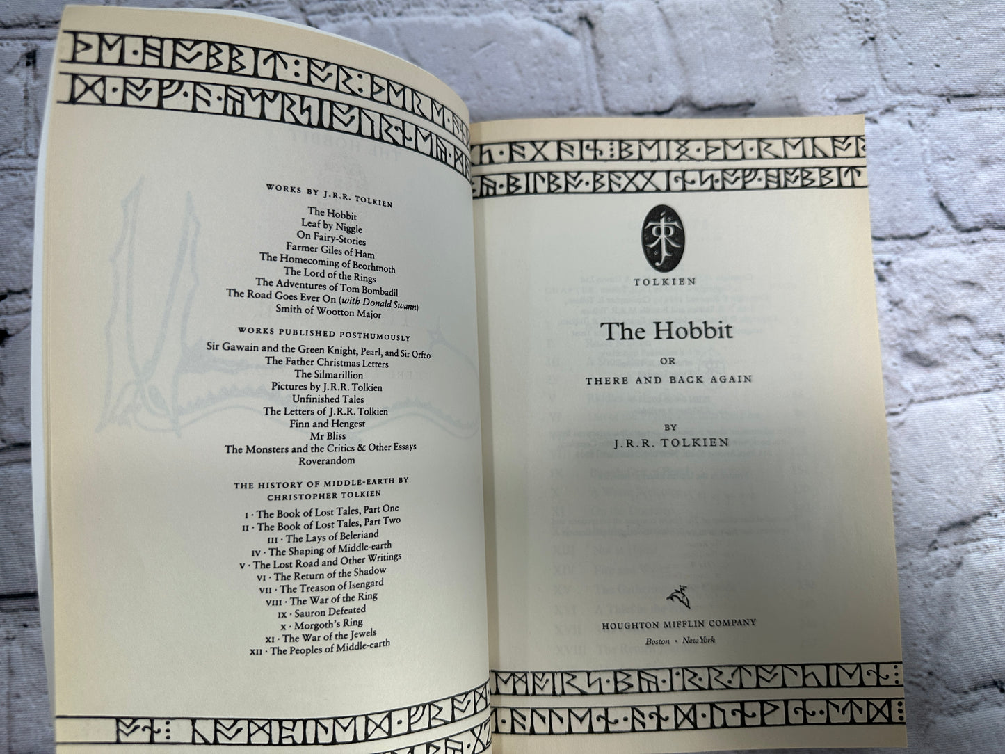 The Hobbit by J.R.R Tolkein [1997]