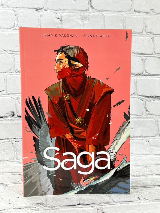 Saga Volume 2 by Brian K Vaughan, Fiona Staples [3rd Print · 2014 · Image Comics