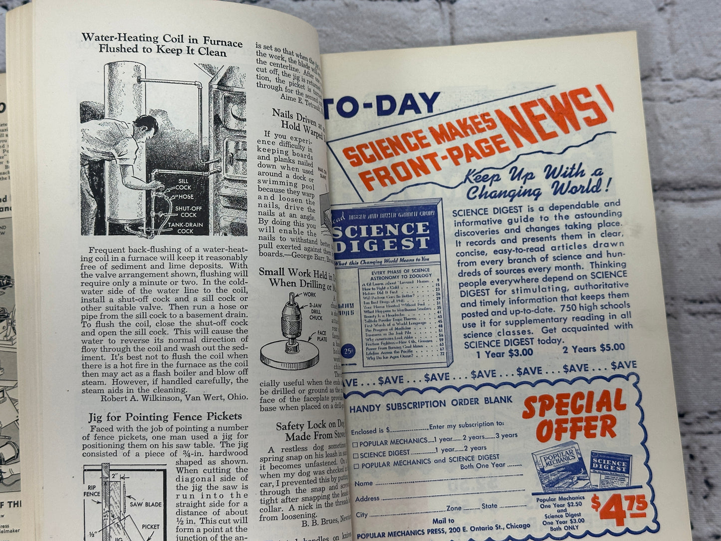 Popular Mechanics: Shop Notes [Volume 43 · 1947]