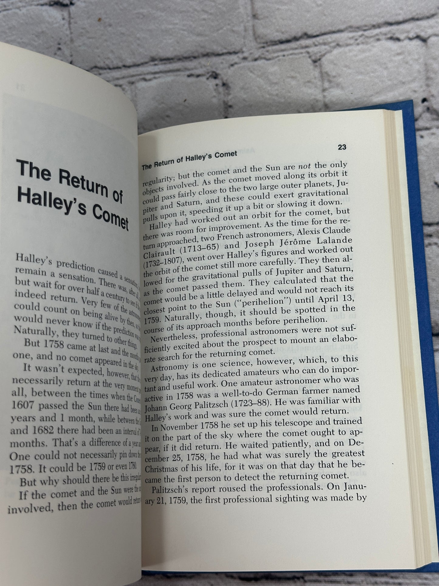 Asimov's Guide to Halley's Comet By Isaac Asimov [Book Club Edition · 1985]