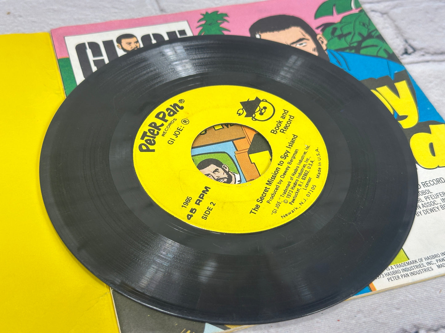 G.I. Joe: The Secret Mission to Spy Island [Peter Pan Records · 45rpm · 1973]