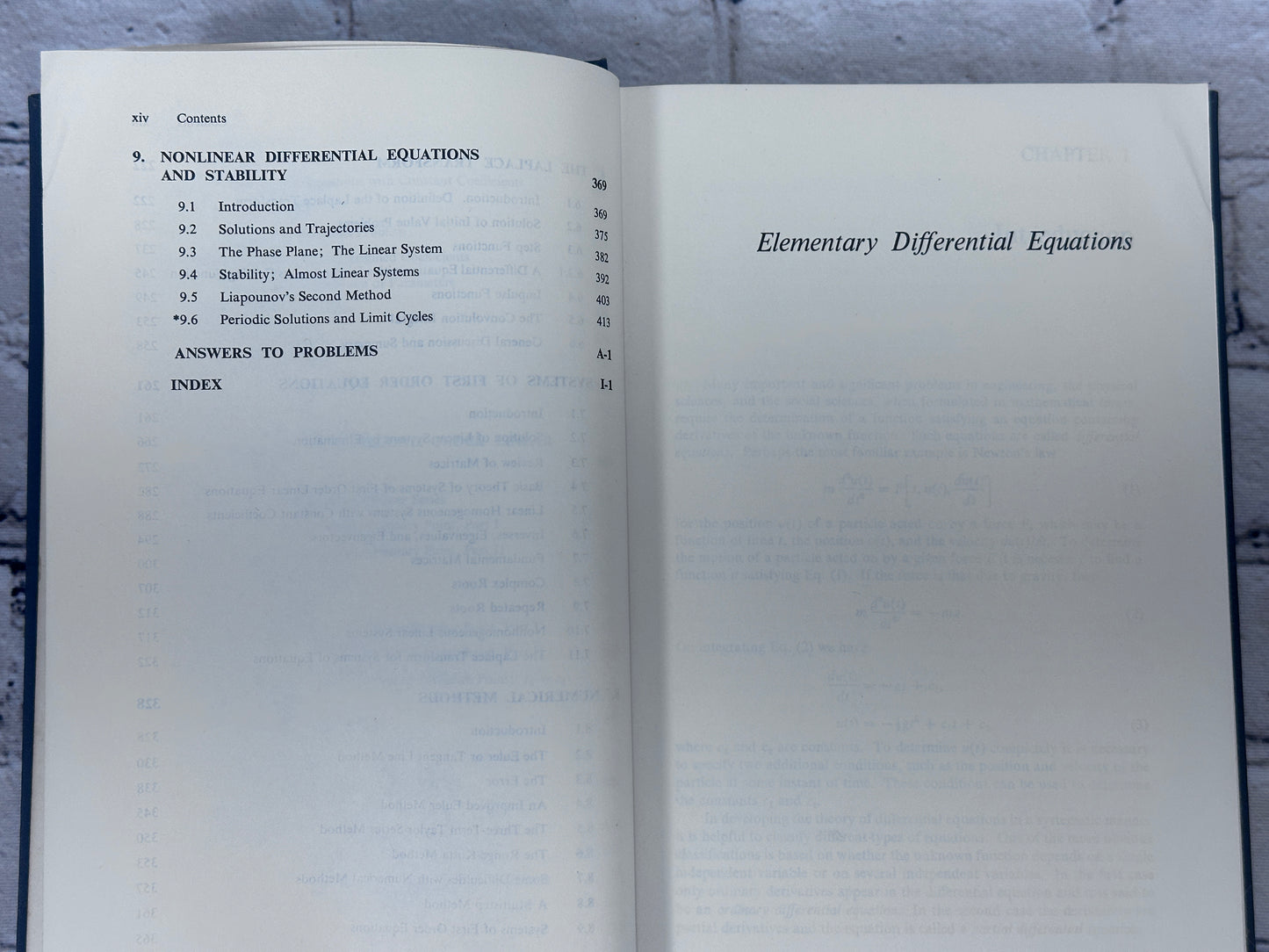 Elementary Differential Equations, William Boyce & Richard DiPrima [2nd Edition]