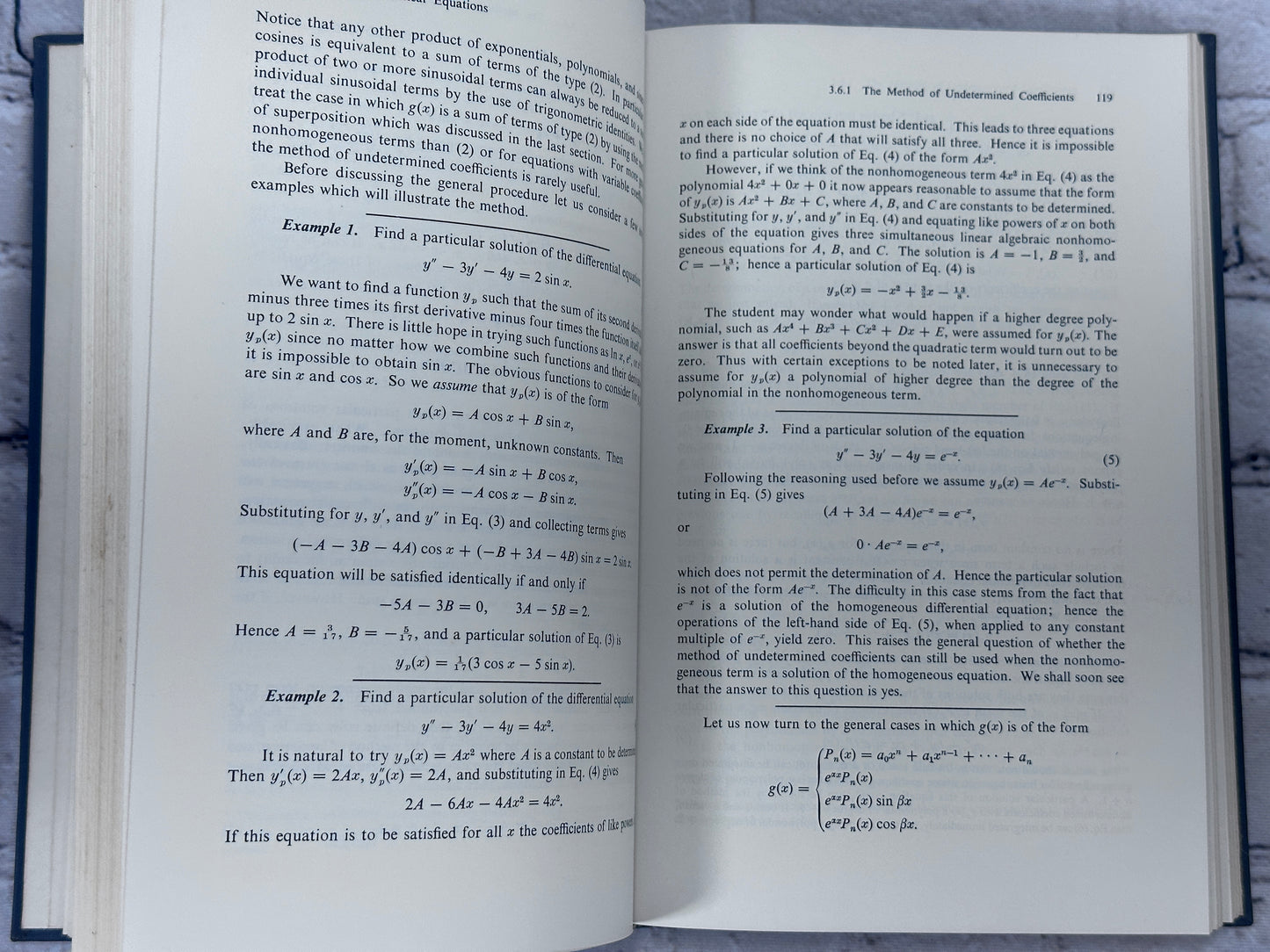 Elementary Differential Equations, William Boyce & Richard DiPrima [2nd Edition]