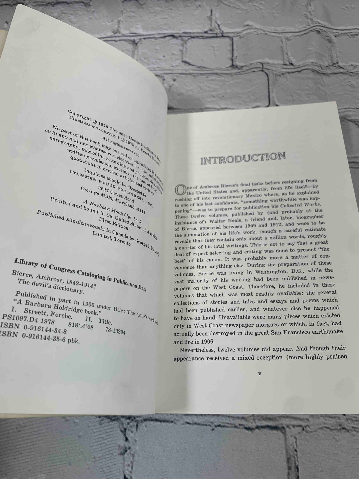 The devil's dictionary