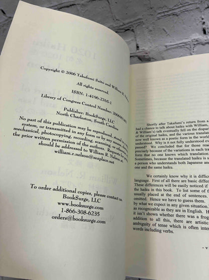 1020 Haiku in Translation: The Heart of Basho, Buson and Issa