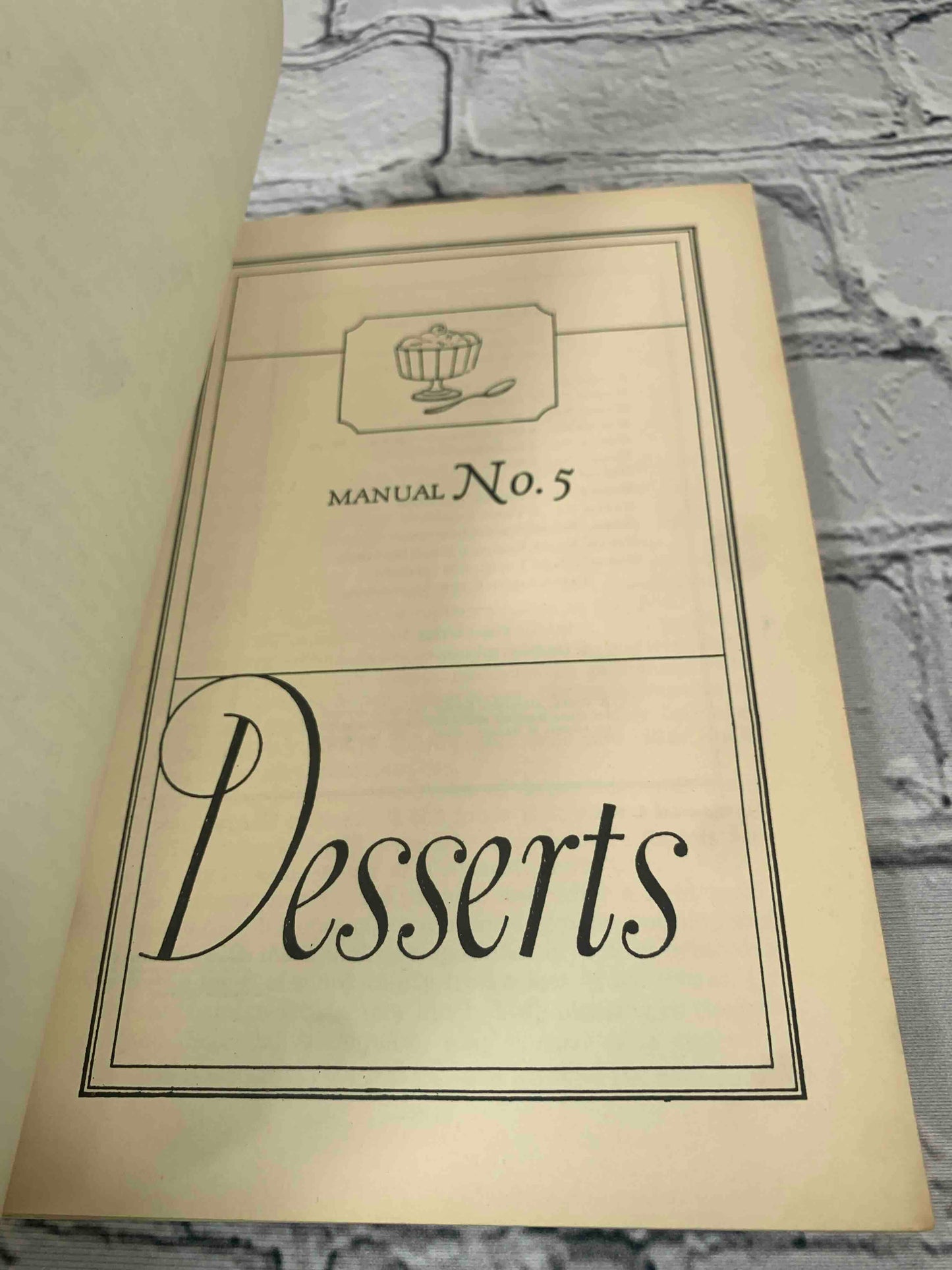 Manual of Cookery Series Leaflets No. 1-13 (missing no. 9)
