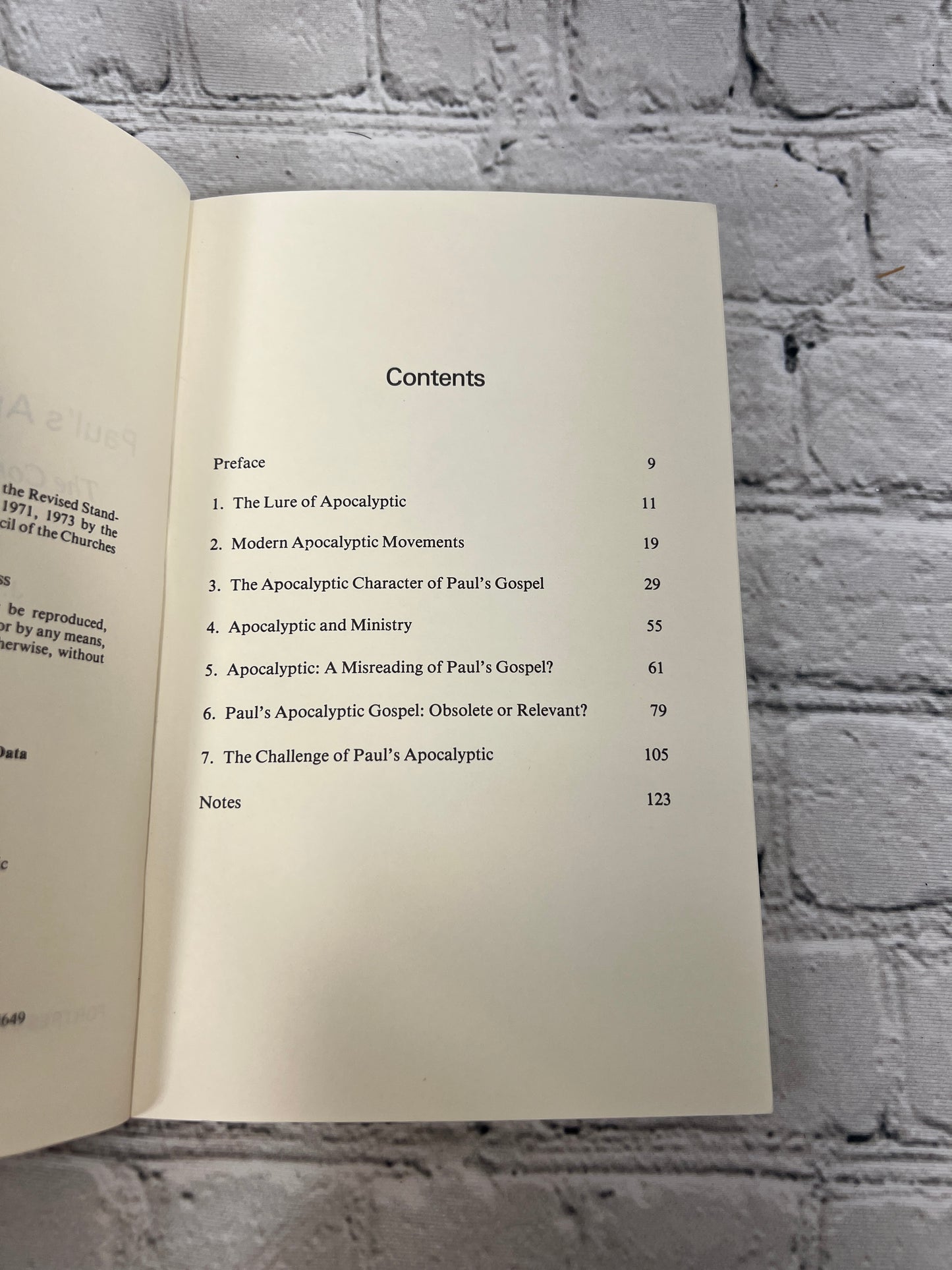 Paul's Apocalyptic Gospel: The Coming Triumph of God By Christiaan Beker [1989]