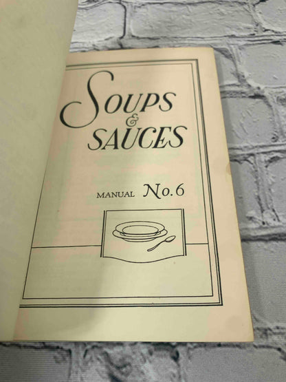 Manual of Cookery Series Leaflets No. 1-13 (missing no. 9)