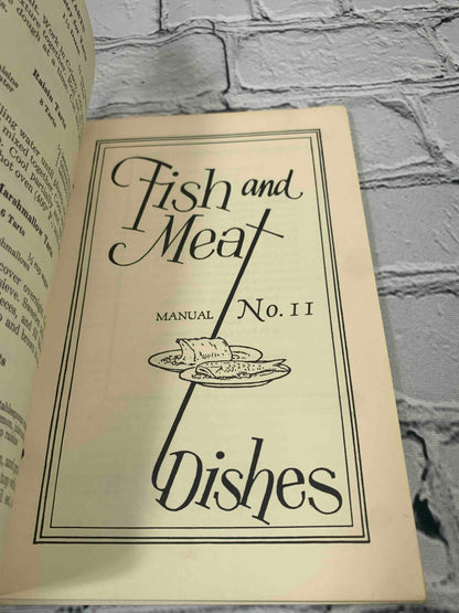 Manual of Cookery Series Leaflets No. 1-13 (missing no. 9)
