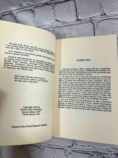 Threshold of Heaven: Spiritual Poems