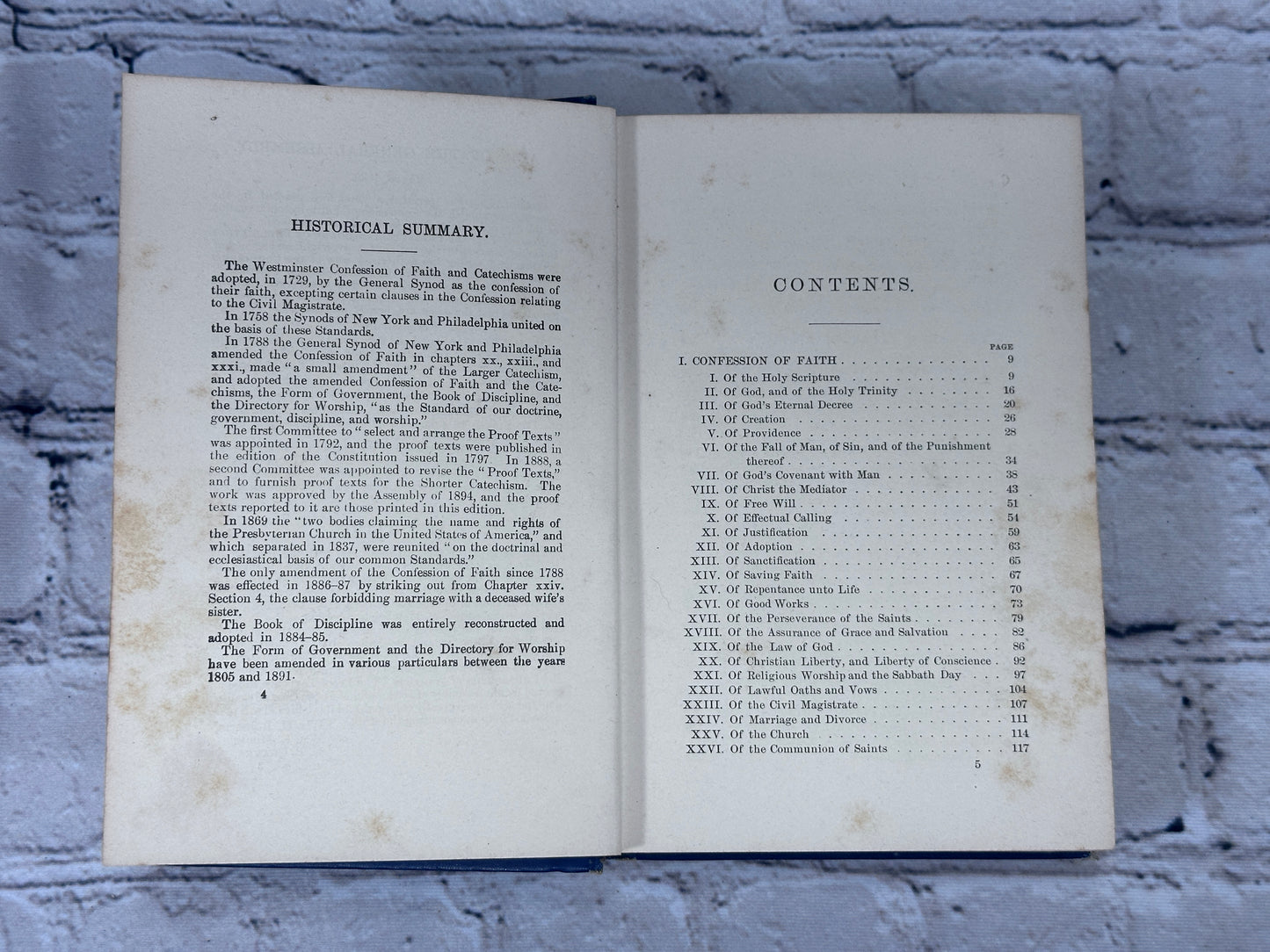 The Constitution of the Presbyterian Church in the United States of America [Revised · 1897]