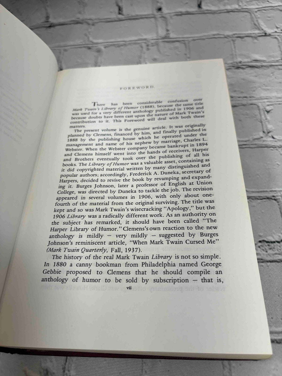 Mark Twain's Library of Humor