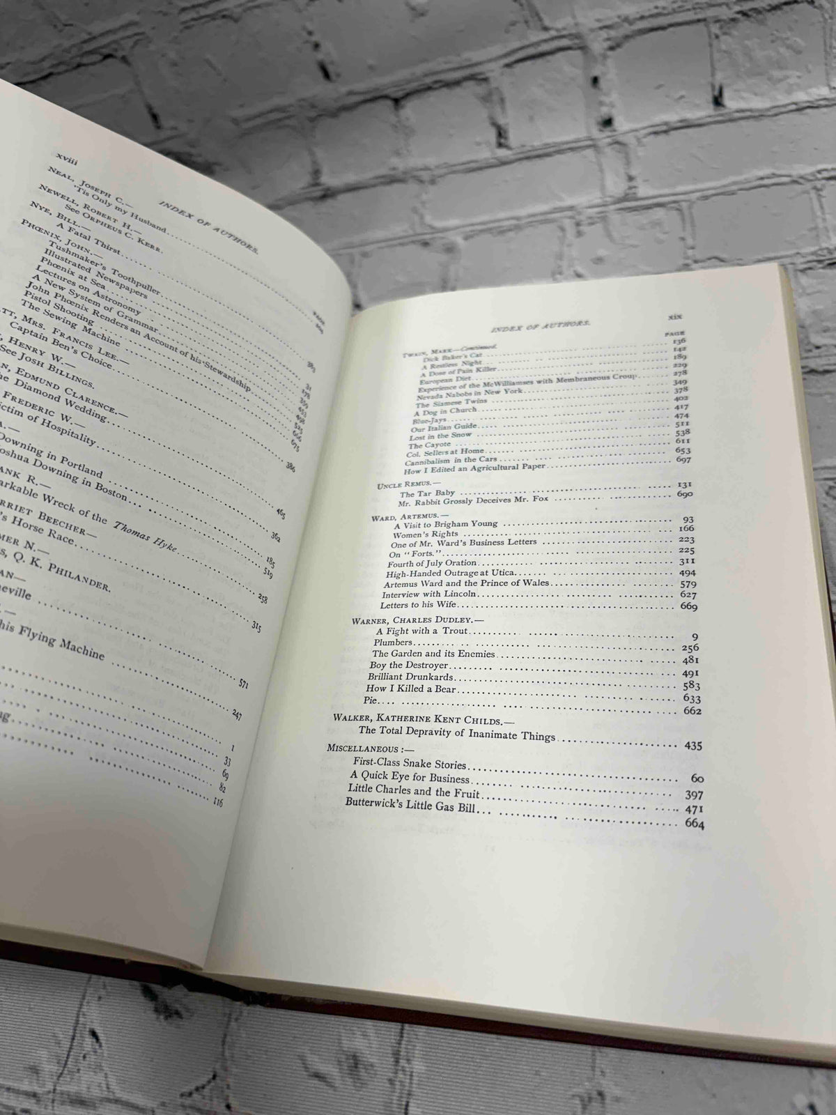 Mark Twain's Library of Humor