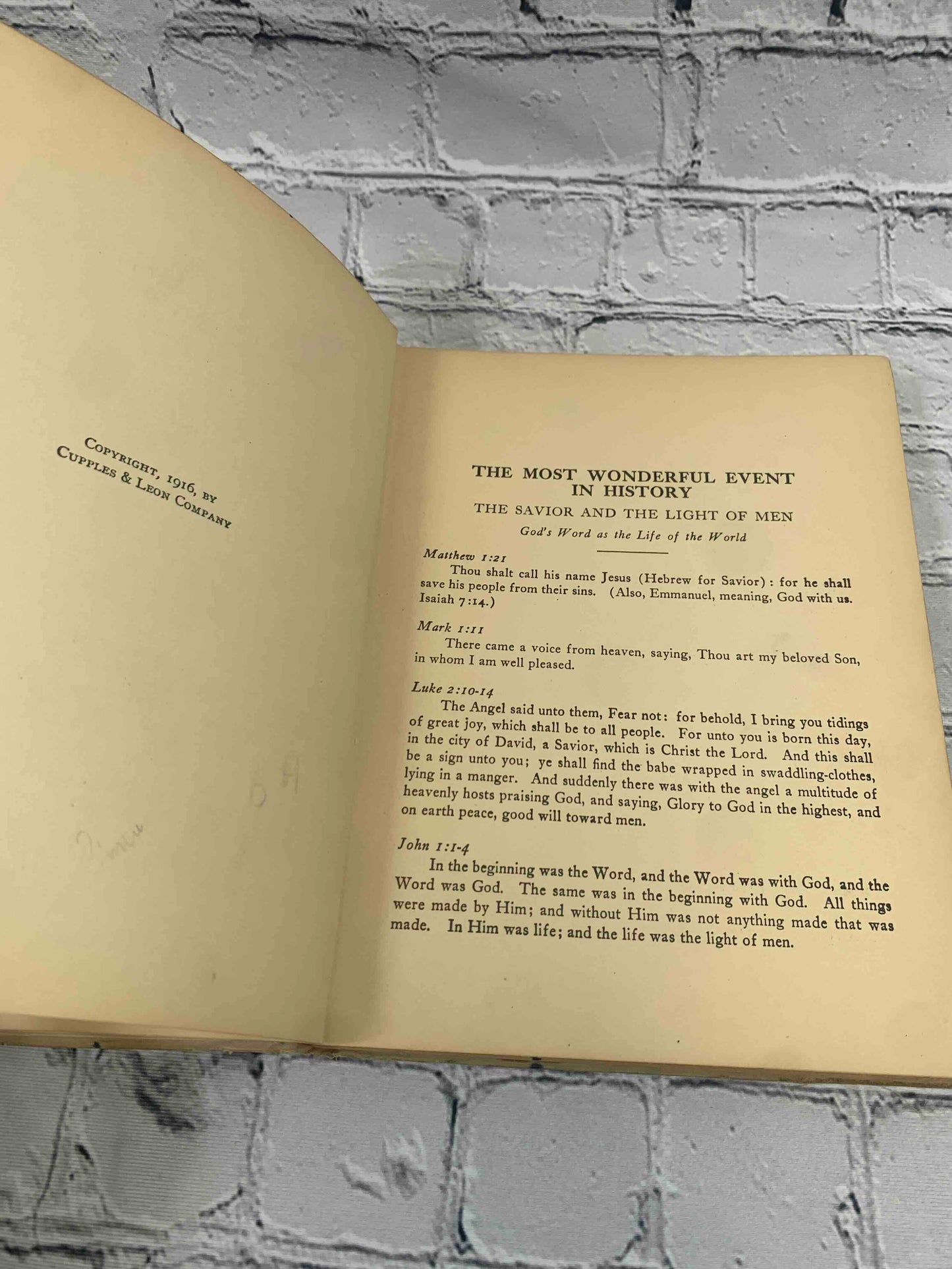 Wonderful Stories from the New Testament for Young and Old