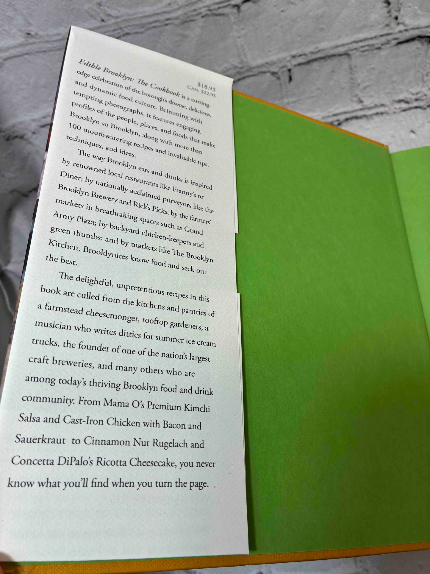 Edible Brooklyn: The Cookbook