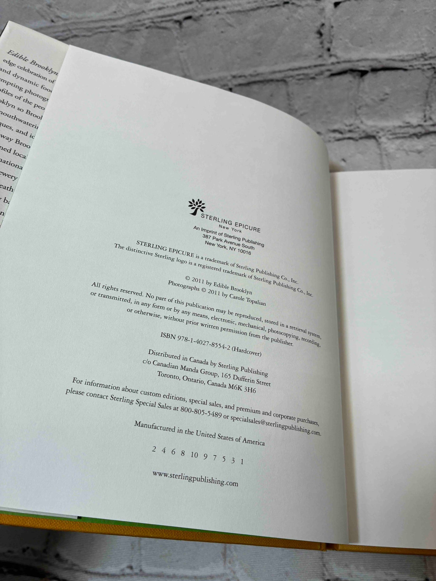 Edible Brooklyn: The Cookbook