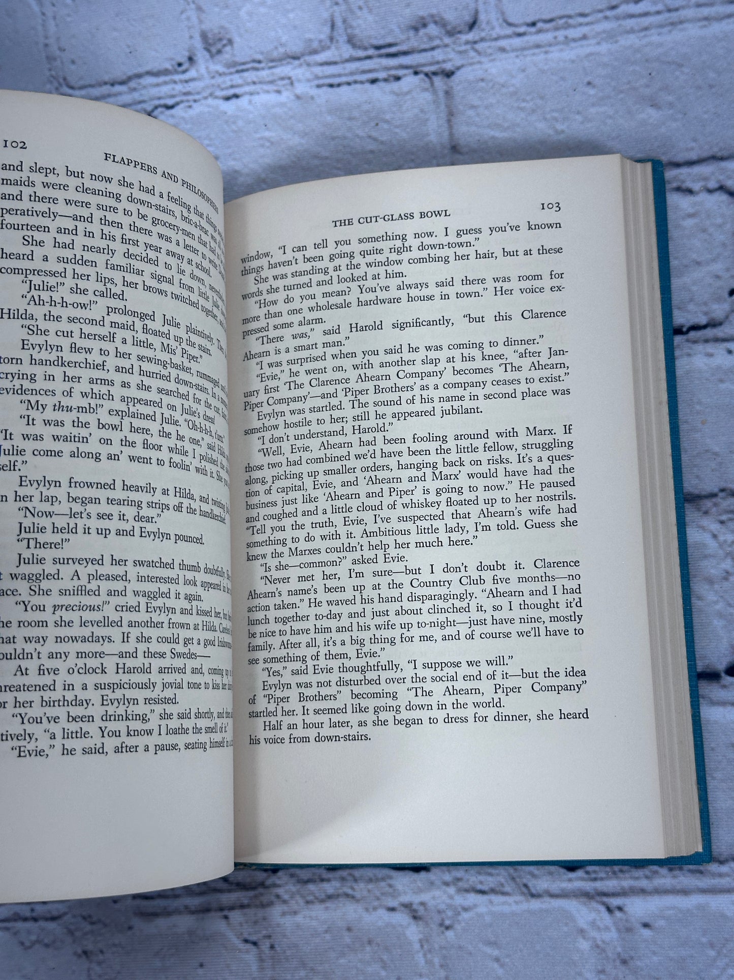 Flappers and Philosophers By F. Scott Fitzgerald [1959]