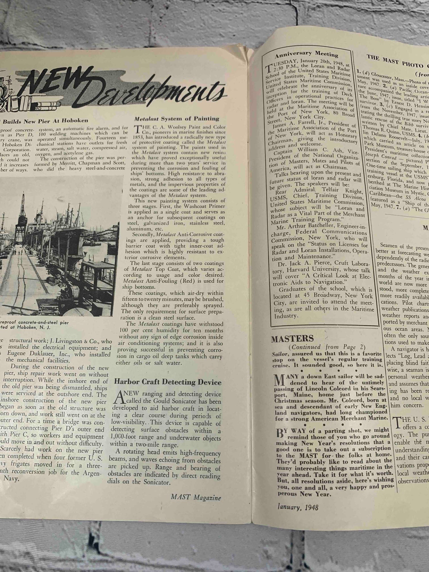 The Mast Magazine (January 1948)