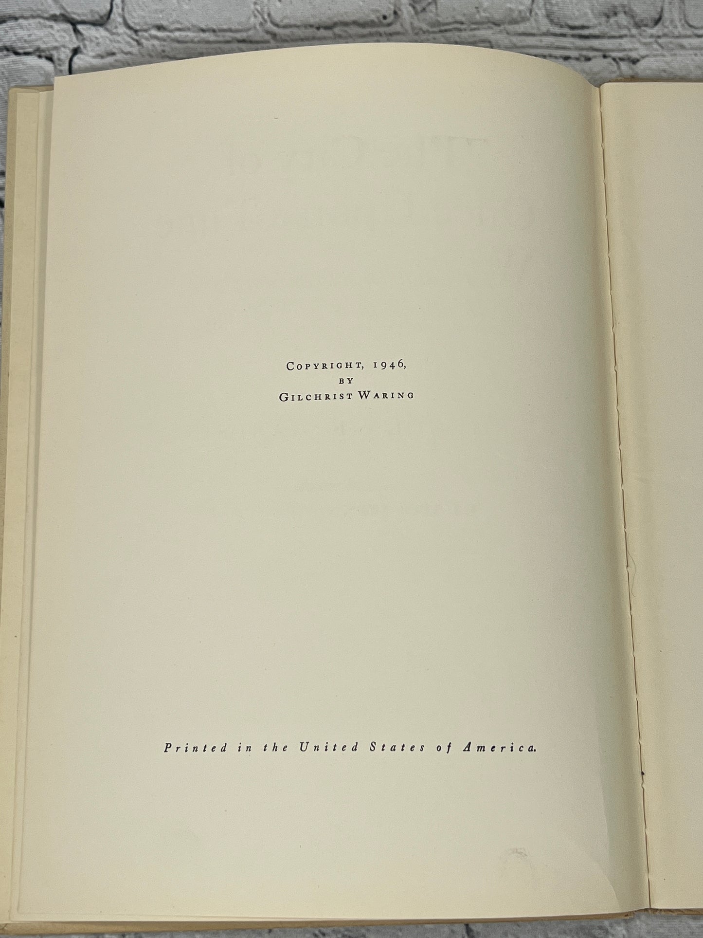 The City of Once Upon A Time by Gilchrist Waring [1st Ed. ·  1st Print · 1946]