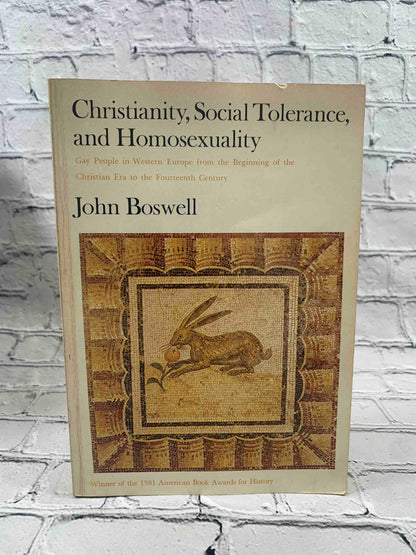Christianity, Social Tolerance, and Homosexuality: Gay People in Western Europe from the Beginning of the Christian Era to the Fourteenth Century