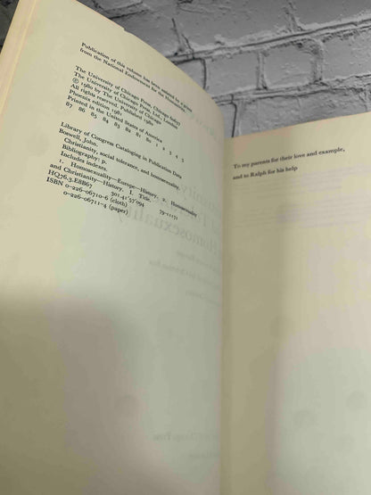 Christianity, Social Tolerance, and Homosexuality: Gay People in Western Europe from the Beginning of the Christian Era to the Fourteenth Century