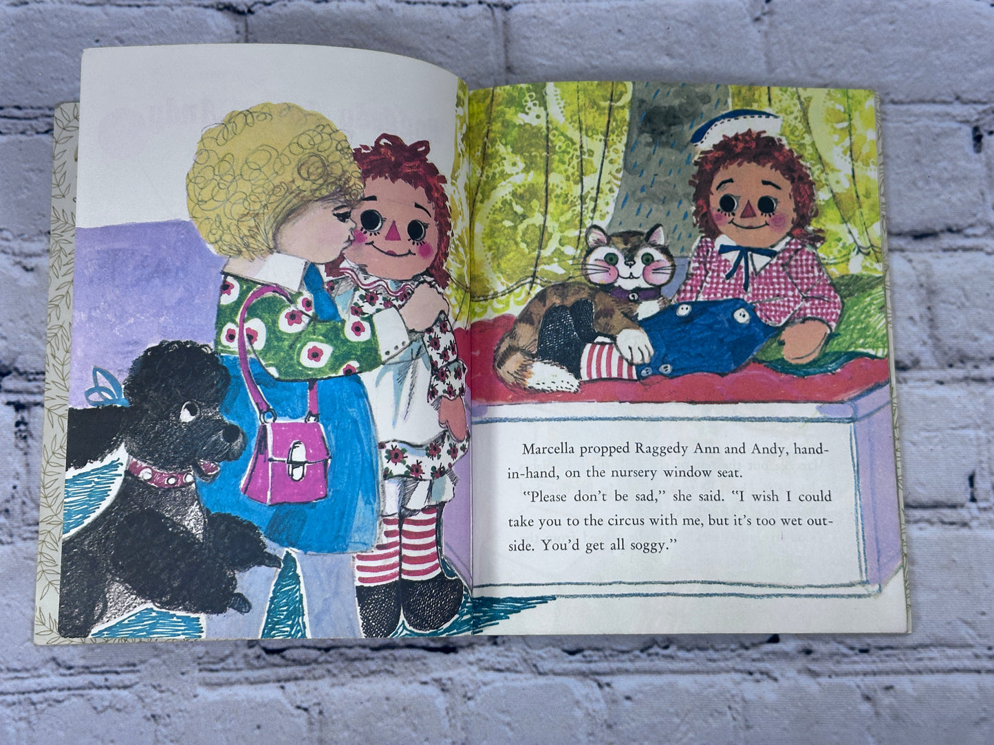 Raggedy Ann and Andy and the Rainy Day Circus [A Little Golden Book · 1973]