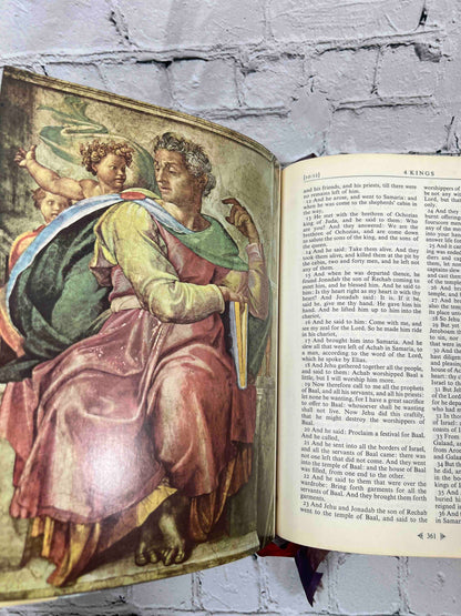 The Holy Bible Michelangelo Edition King James Version