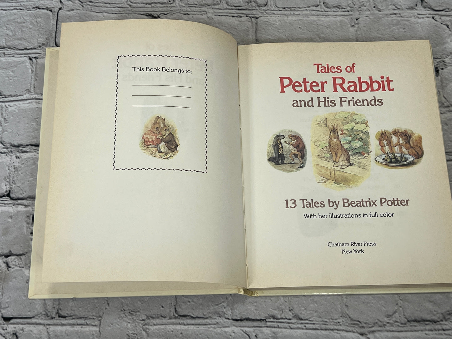 Tales of Peter Rabbit and His Friends By Beatrix Potter [1984 · 4th Print]