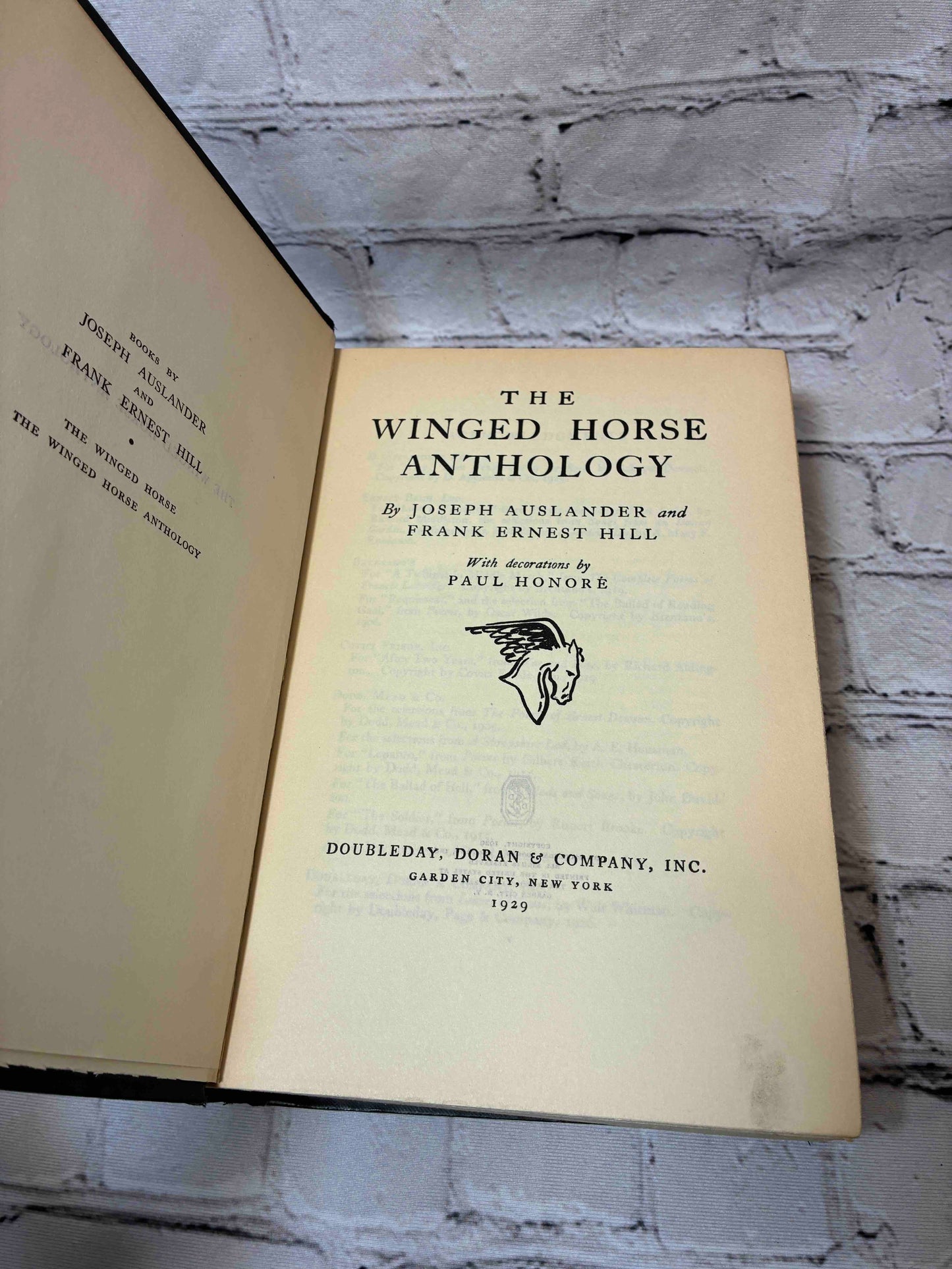 The Winged Horse / Antholgy