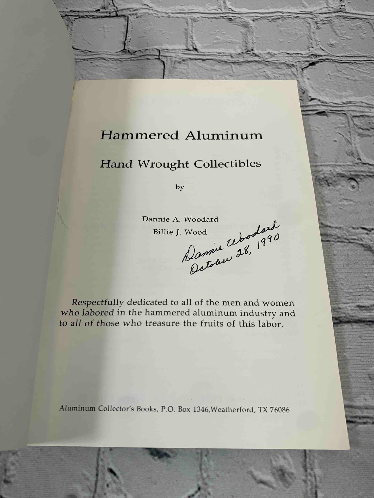 Hammered Aluminum Hand Wrought Collectibles (Signed) & Revised Price Guide