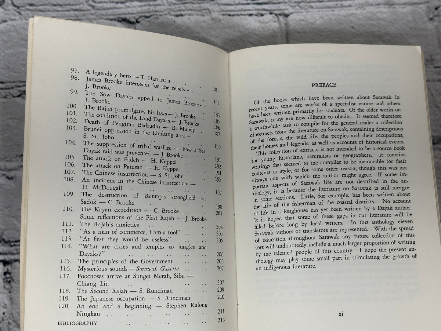 A Sarawak Anthology: Extracts from the literature.. by M.G. Dickson [1965]