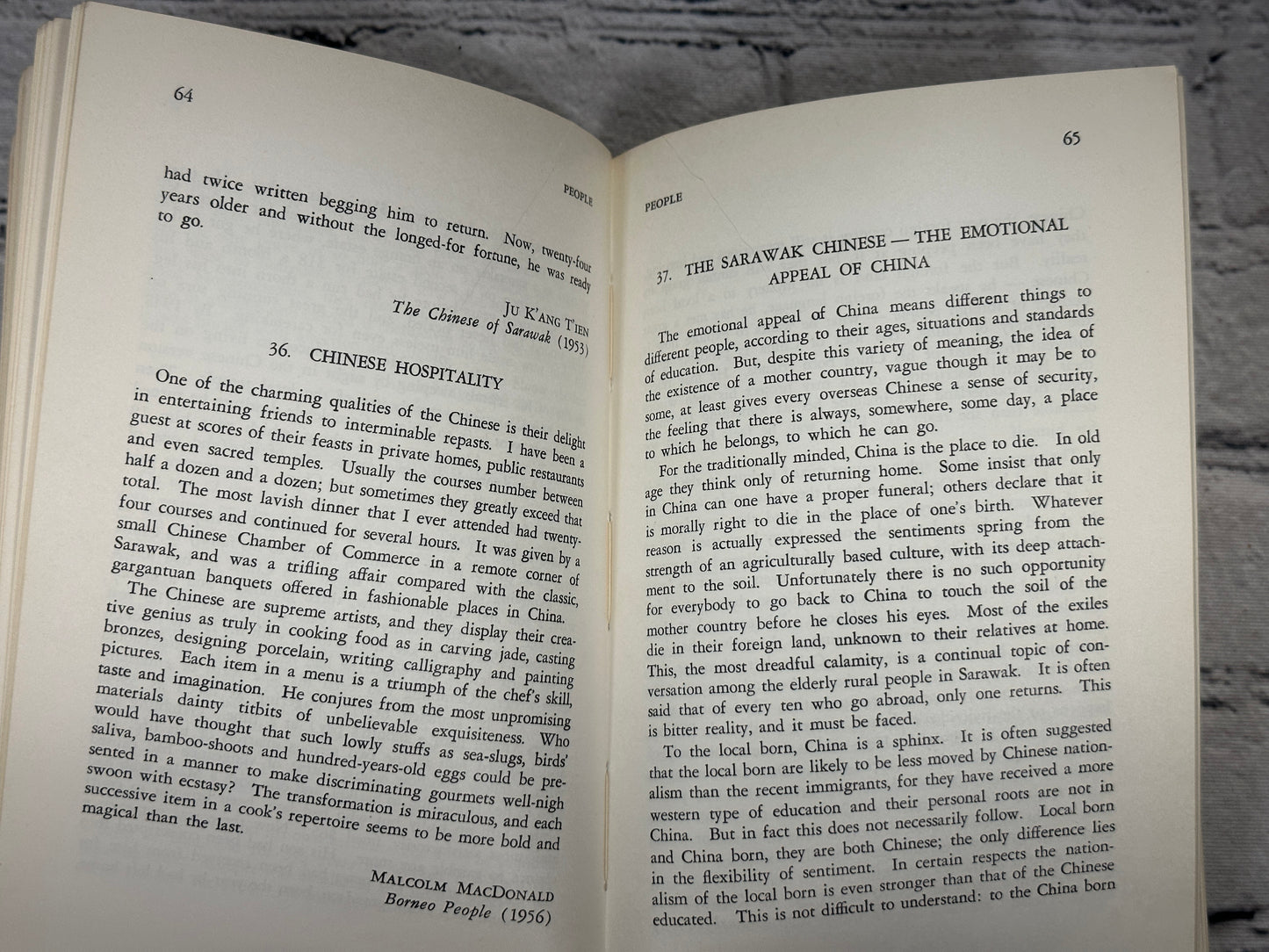 A Sarawak Anthology: Extracts from the literature.. by M.G. Dickson [1965]