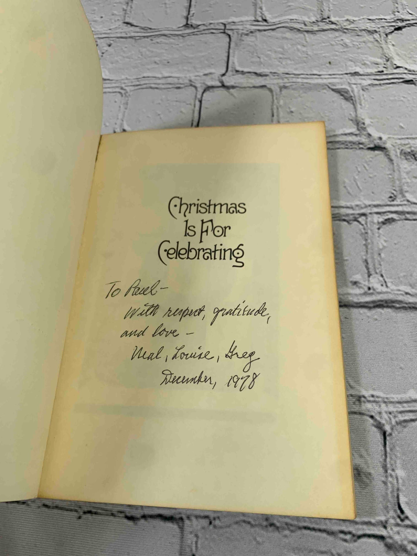 Christmas Is for Celebrating