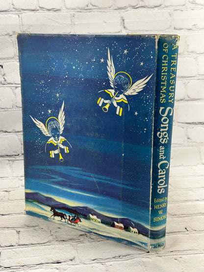 A Treasury of Christmas Songs and Carols by Henry W. Simon [1st Edition · 1955]
