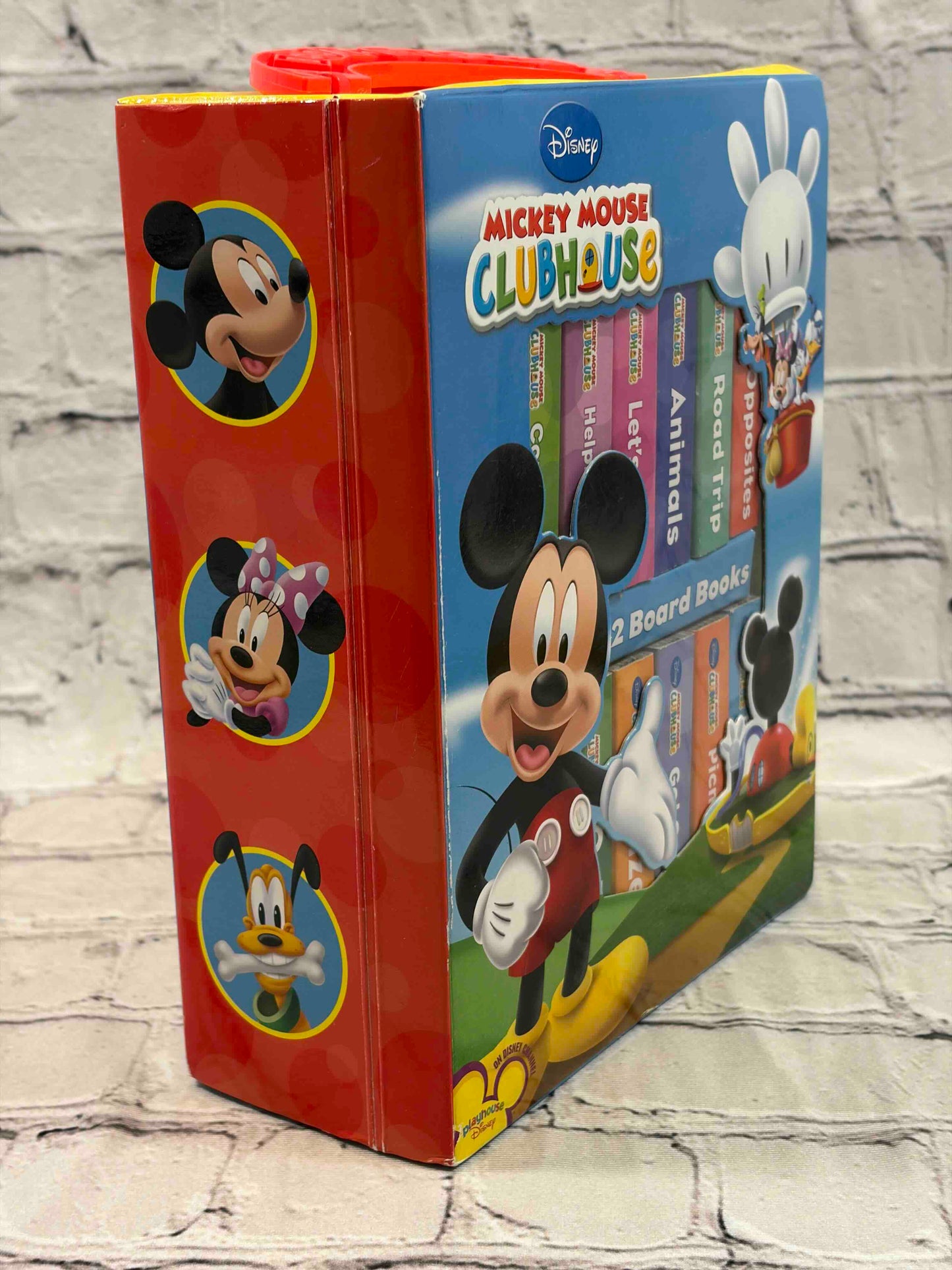Disney Junior Mickey Mouse Clubhouse - My First Library Board Book Block (12-Book Set)