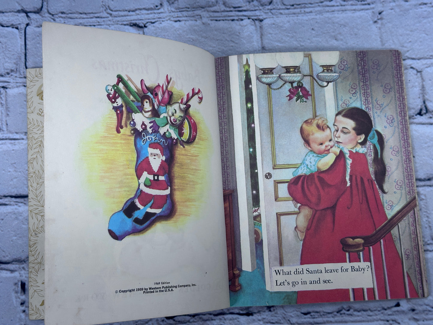 Baby's Christmas by Esther Wilkin [A Little Golden Book · 1969]